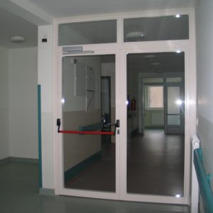 Алюминиевая дверь 1500×2100 мм. GFTD30206